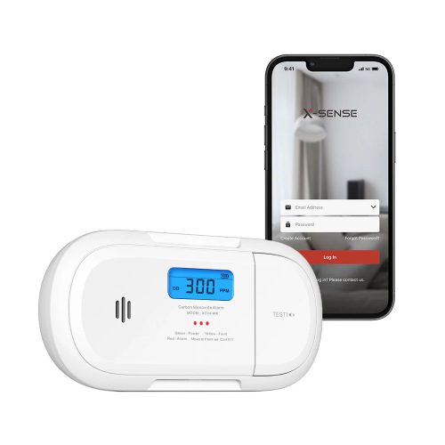 X-Sense XC04-WX Önálló szén-monoxid-érzékelő WiFi-vel