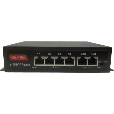 Securia Pro PoE Switch 4 port +2 port N2042P