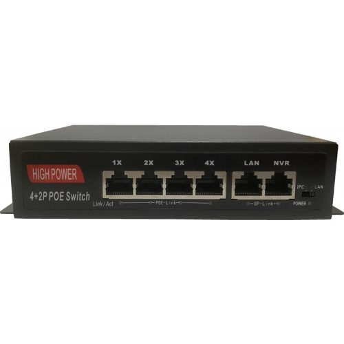 Securia Pro PoE Switch 4 port +2 port N2042P