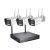 Securia Pro WIFI kamerarendszer WIFI3CHV5S-W Felvétel: merevlemez nélkül