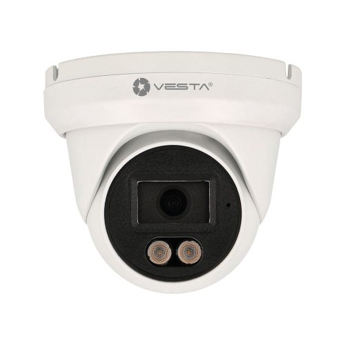   Outdoor 8MP VESTA-T28-L Advanced Video Intelligent Dual Illumination AI IP Dome Camera