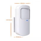 PIR 110 kisállatvédett  mozgásérzékelő 