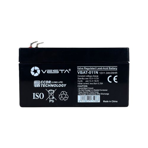 Vesta 12V 1,3Ah akkumulátor 