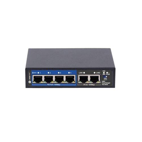 VESTA menedzselhető PoE switch- 4 gigabites porttal