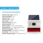 WSR200,Vezeték nélküli, kültéri,szolár sziréna