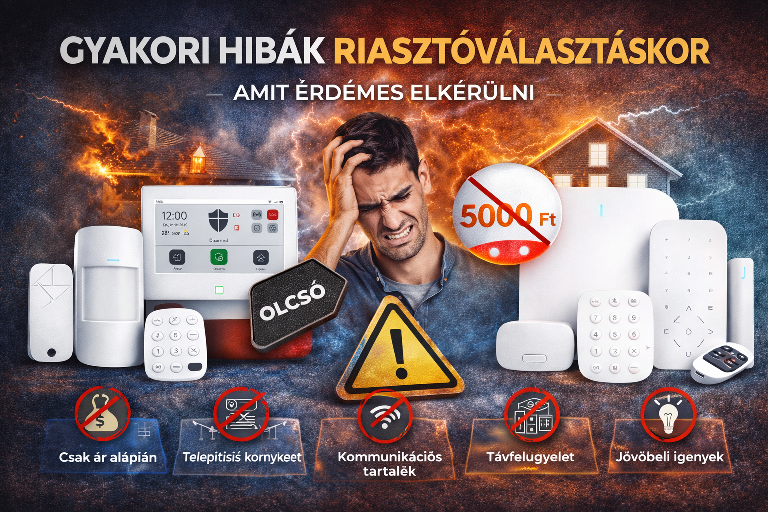 Gyakori hibák riasztóválasztásakor